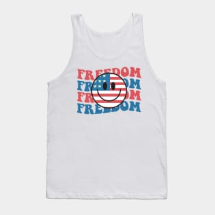 Freedom USA Independence Day Tank Top